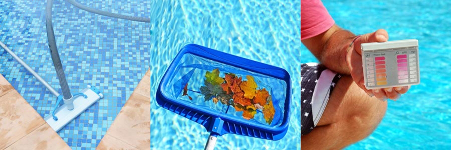 Zwembadreiniging - handbediend