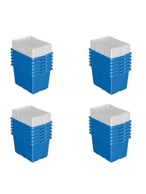 24 stuks LEGO opbergbox met deksel - 9840