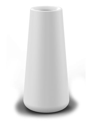 Ø32x105 cm Buitenvaas Lullaby - Wit - Arkema Design 