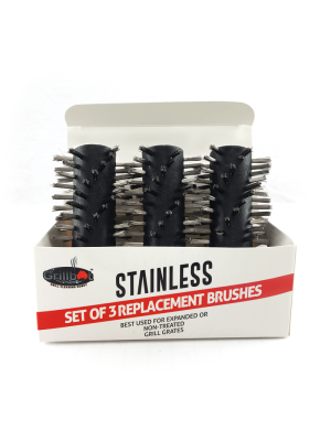 Staalborstel vervangingsset GrillBot