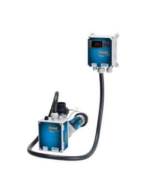 EOVTi-6 - 6 kW - 230/400 V - Titanium met regelklep + schakelkast - elektrische zwembadverwarming