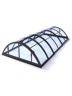 Albixon Klasik Clear A zwembadoverkapping