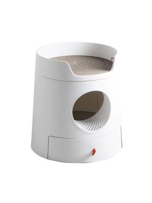 PETLUX Design Castle kattenbak - wit