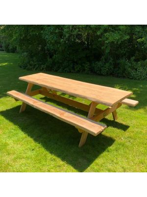 250cm - Robuuste Douglas Picknicktafel