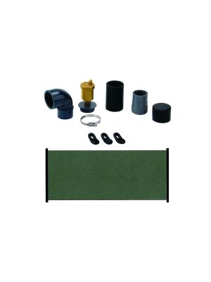 4st. Solarverwarming - 1,20 x 3.00 m + toebehoren