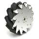 254mm Aluminium Mecanum Wheel Left /Bearing Rollers - 14131L