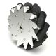 254mm Aluminium Mecanum Wheel Right /Bearing Rollers - 14131R