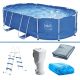 Swing Pool Set Metal Frame zwembad - 610x366x122cm