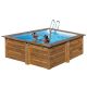 Carba houten zwembad - 305 x 305 x 119 cm.